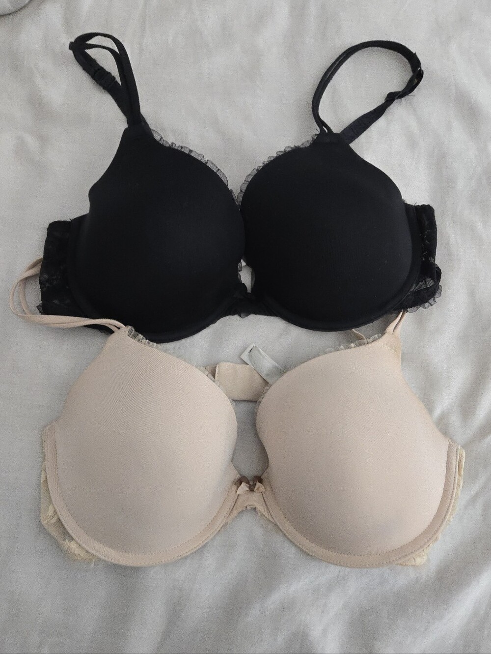 DKNY Demi Bra With Lace Trim Bundle